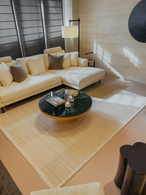 Lyon Rug – Textured Linear Weave