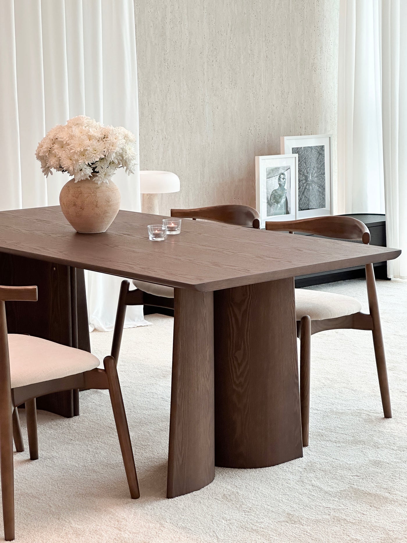 Brahm Dining Table (2 colours)