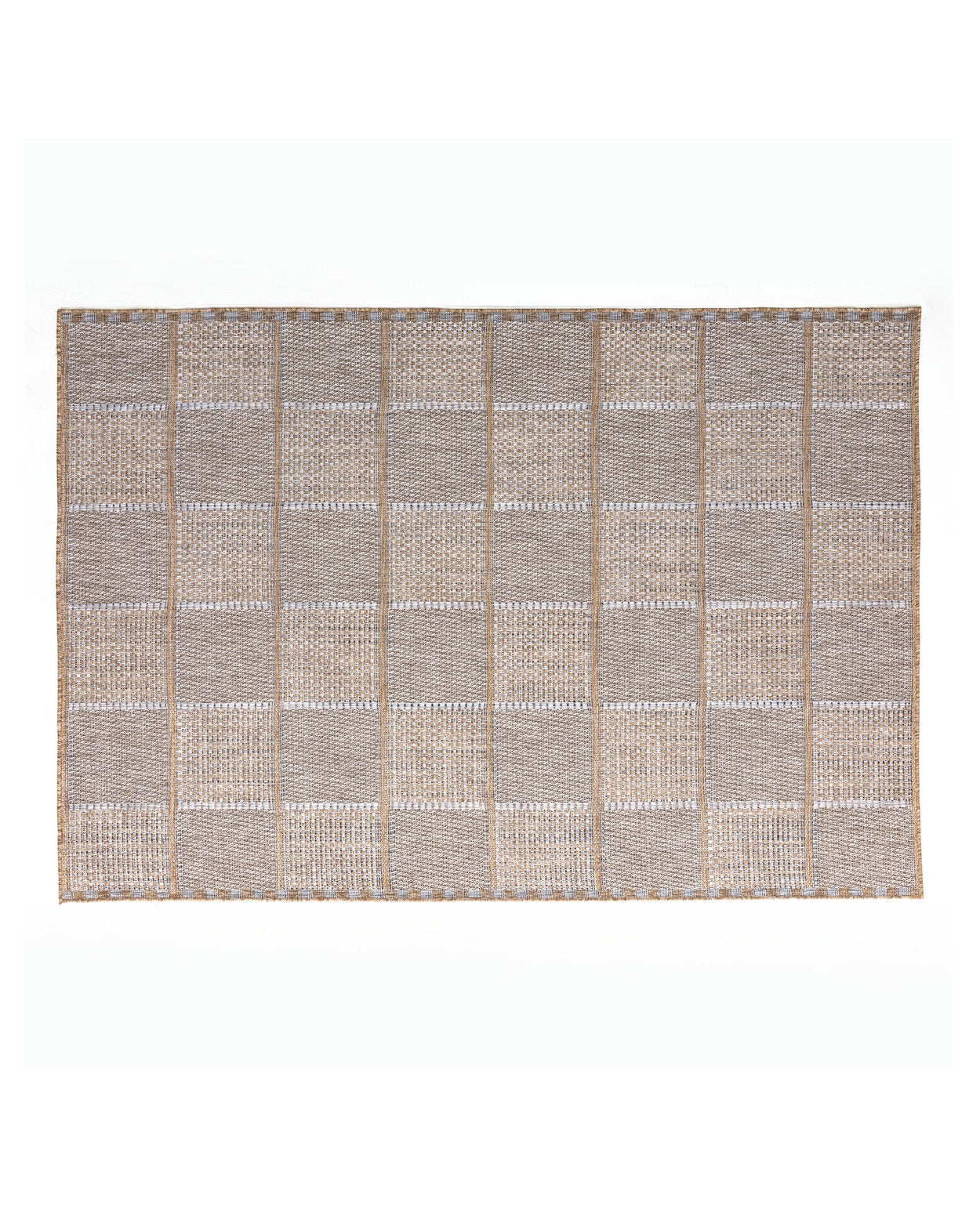 Galaxy Outdoor Rug - Indigo Drift Grid