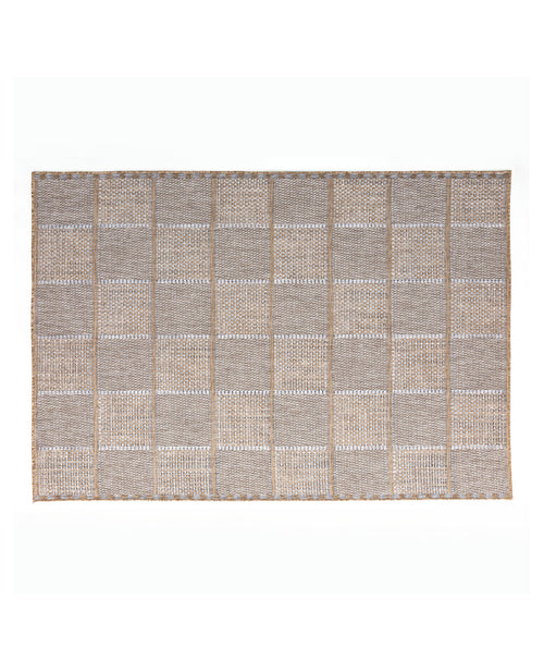 Galaxy Outdoor Rug - Indigo Drift Grid