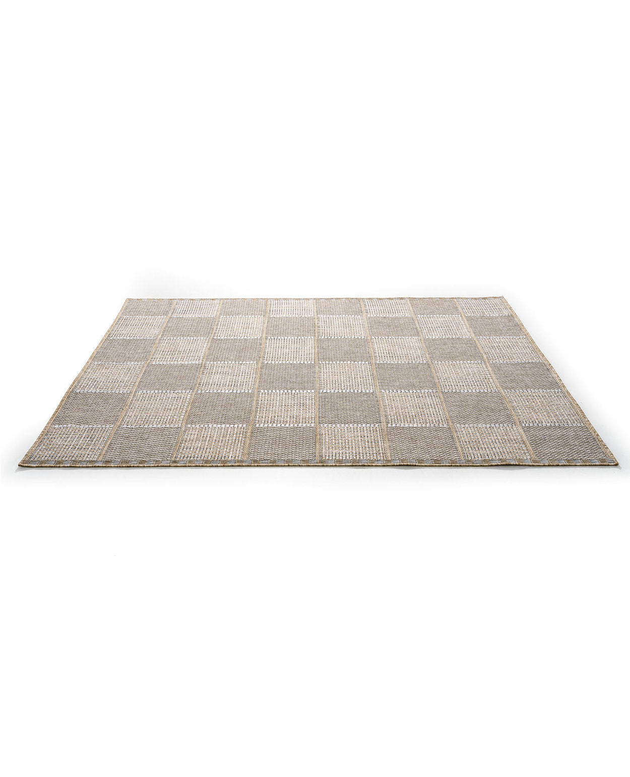 Galaxy Outdoor Rug - Indigo Drift Grid