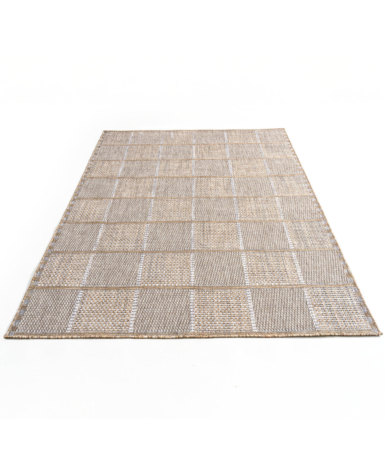 Galaxy Outdoor Rug - Indigo Drift Grid