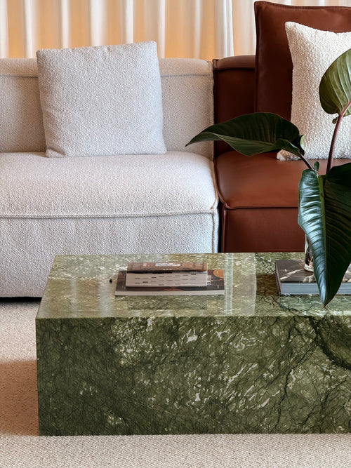 Kado Alpine Verde Marble Coffee Table
