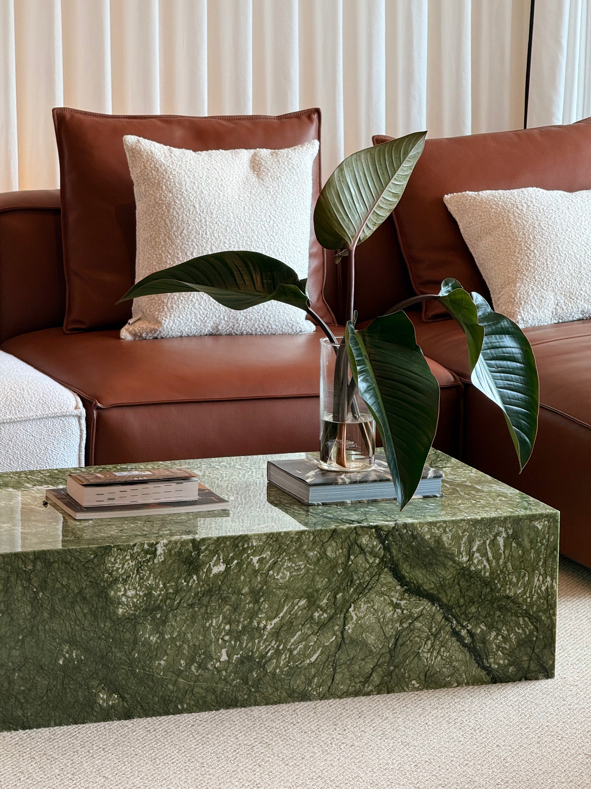 Kado Alpine Verde Marble Coffee Table