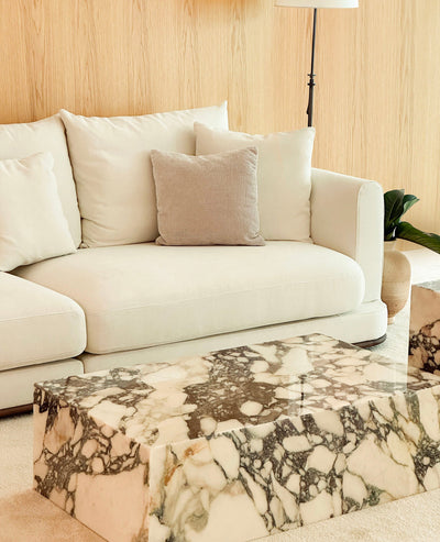 [NEW] Kado Natural Calacatta Viola Marble Coffee Table
