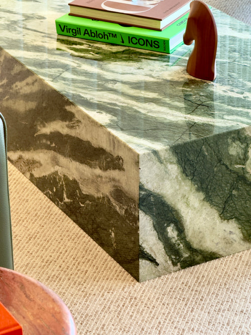 Kado Alpine Verde Marble Coffee Table