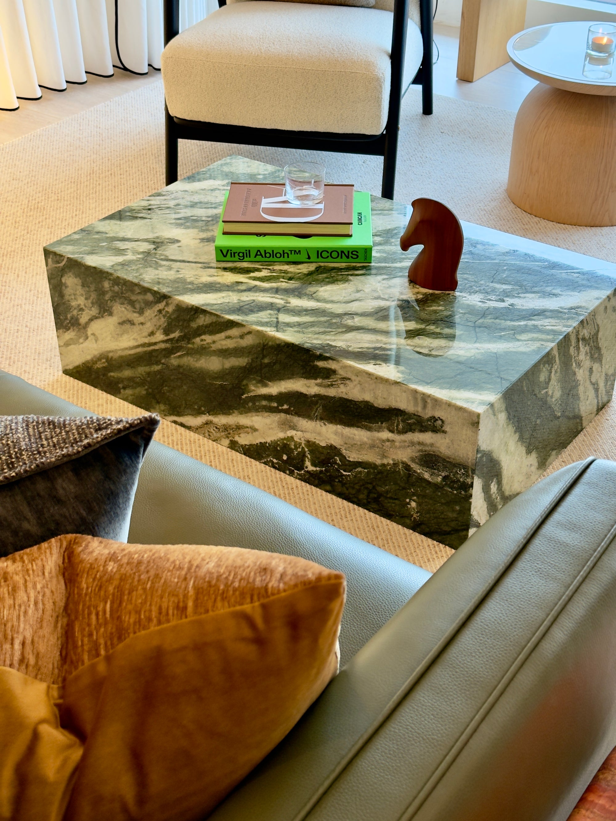 Kado Alpine Verde Marble Coffee Table