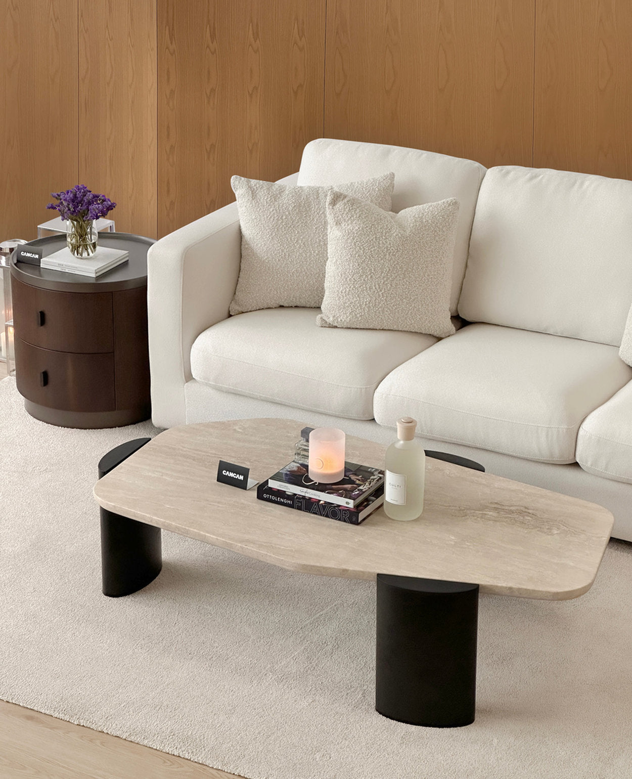 Kensington Travertine Coffee Table