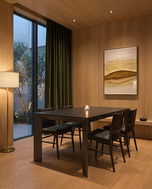 Knoxx Dining Table (Space Black)
