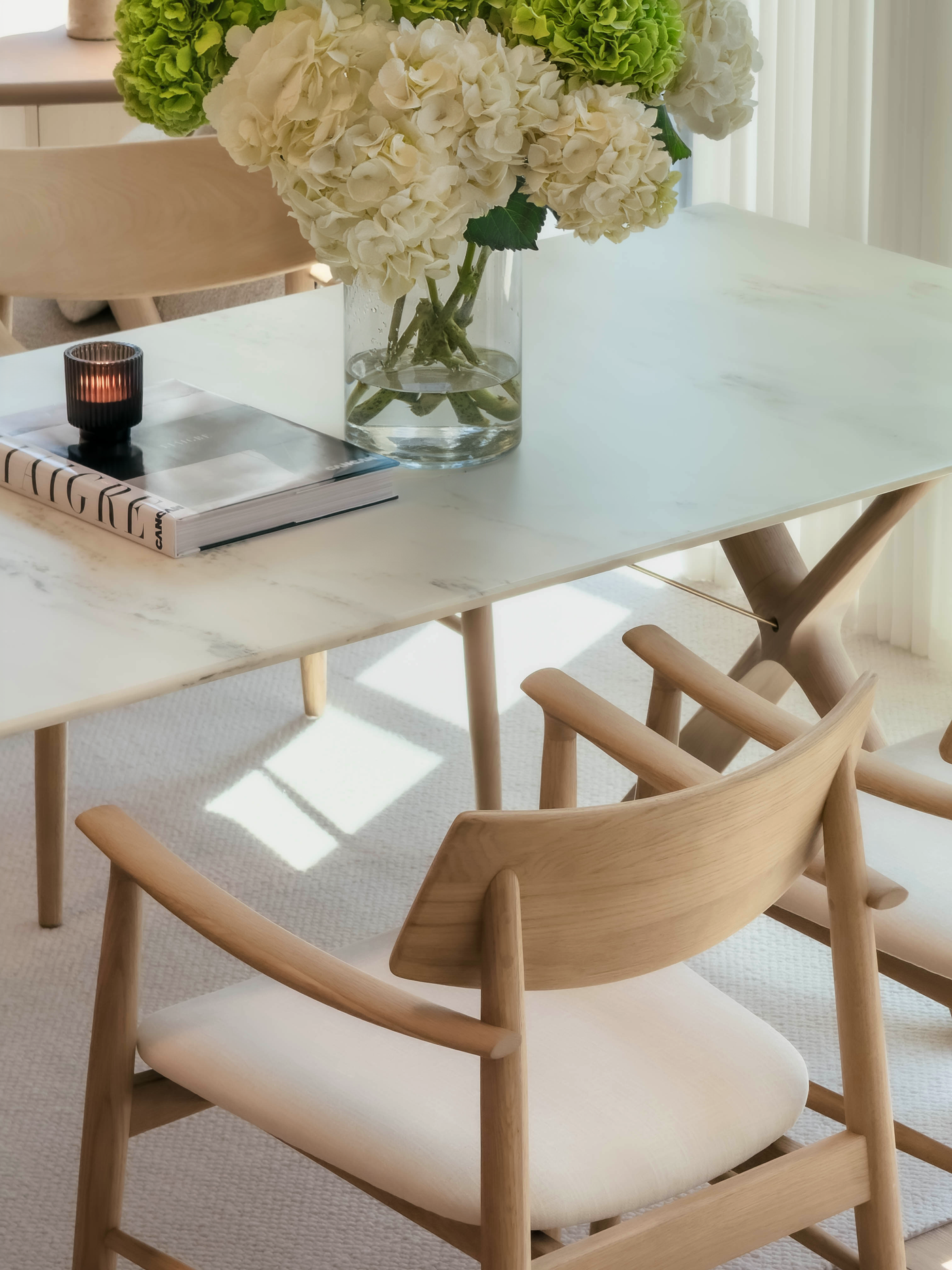 Linné Dining Chair — Solid Oak Natural