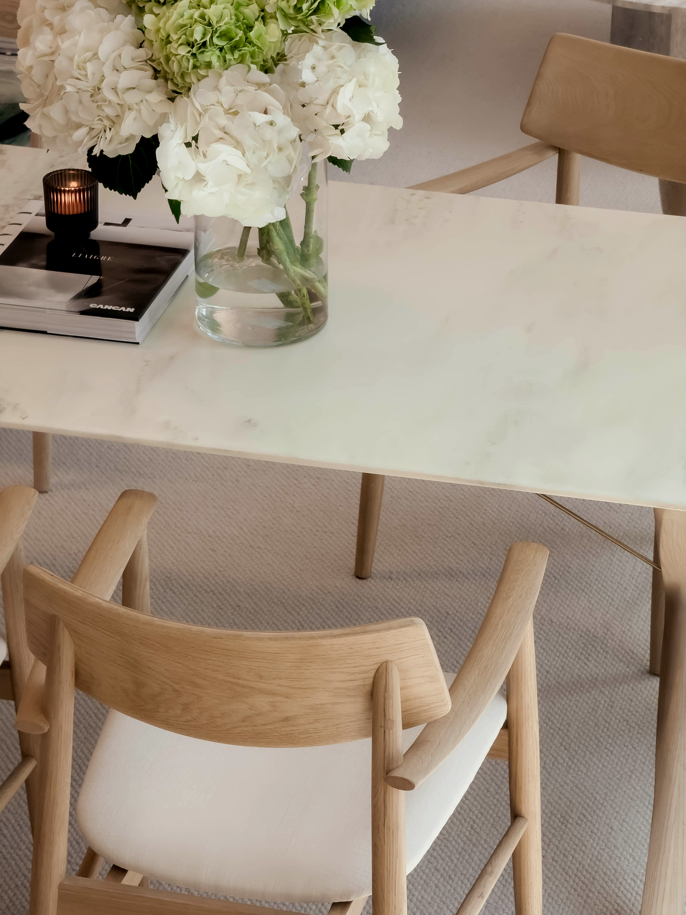 Linné Dining Chair — Solid Oak Natural
