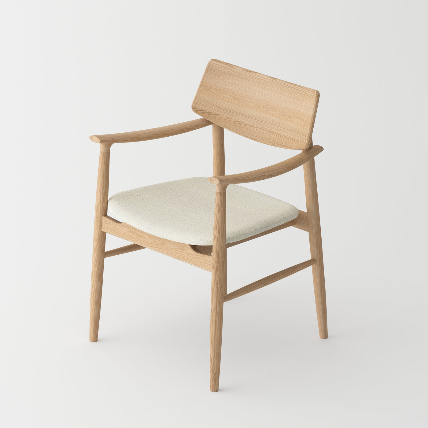 Linné Dining Chair — Solid Oak Natural