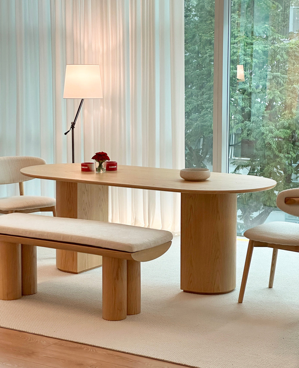 [NEW] Luna Dining Table - 4 colours available