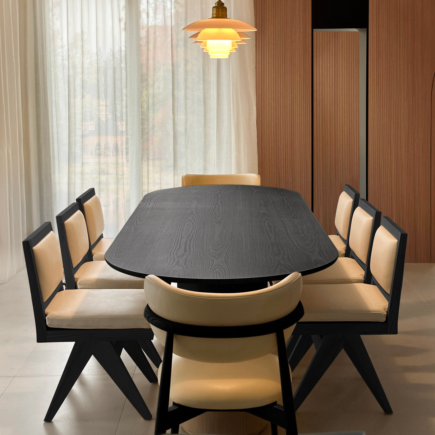 [NEW] Hendricks Dining Chair - Black