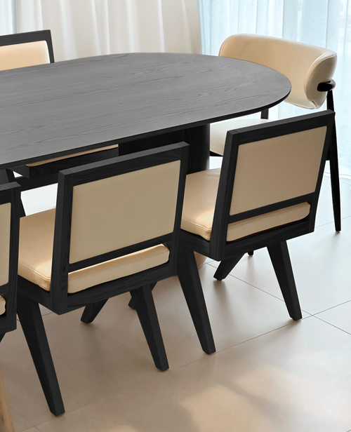 Luna Dining Table - Black