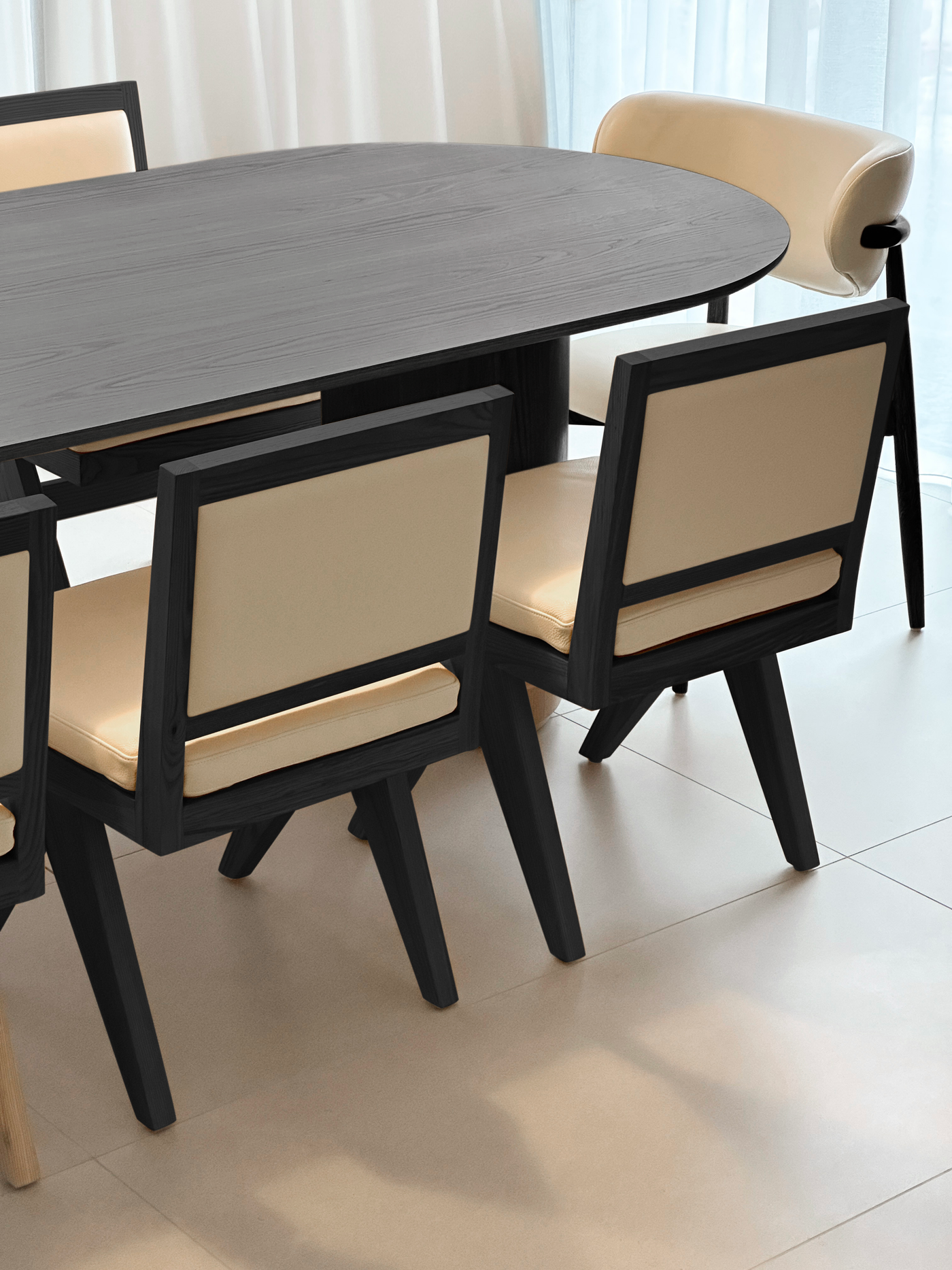 [NEW] Hendricks Dining Chair - Black