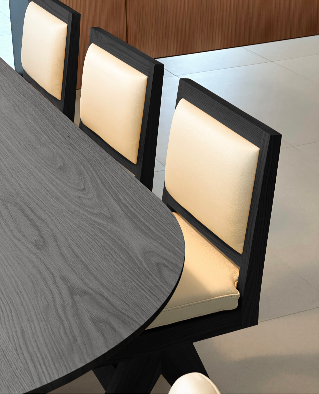 Luna Dining Table - Black