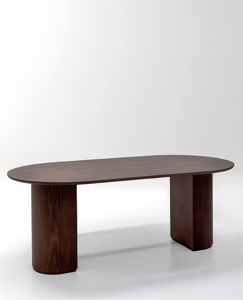 Luna Dining Table - Walnut
