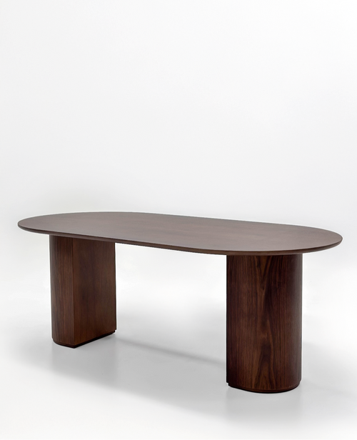 Luna Dining Table - Walnut