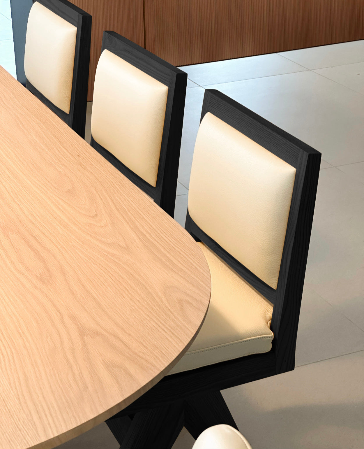 Luna Dining Table - Whitewash