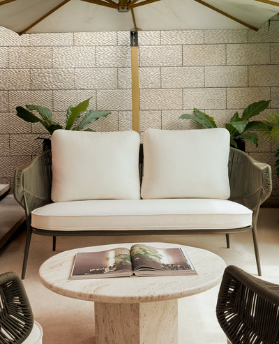[NEW] Manta 2-Seater Outdoor Sofa – Weather-Resistant & Washable Cushions