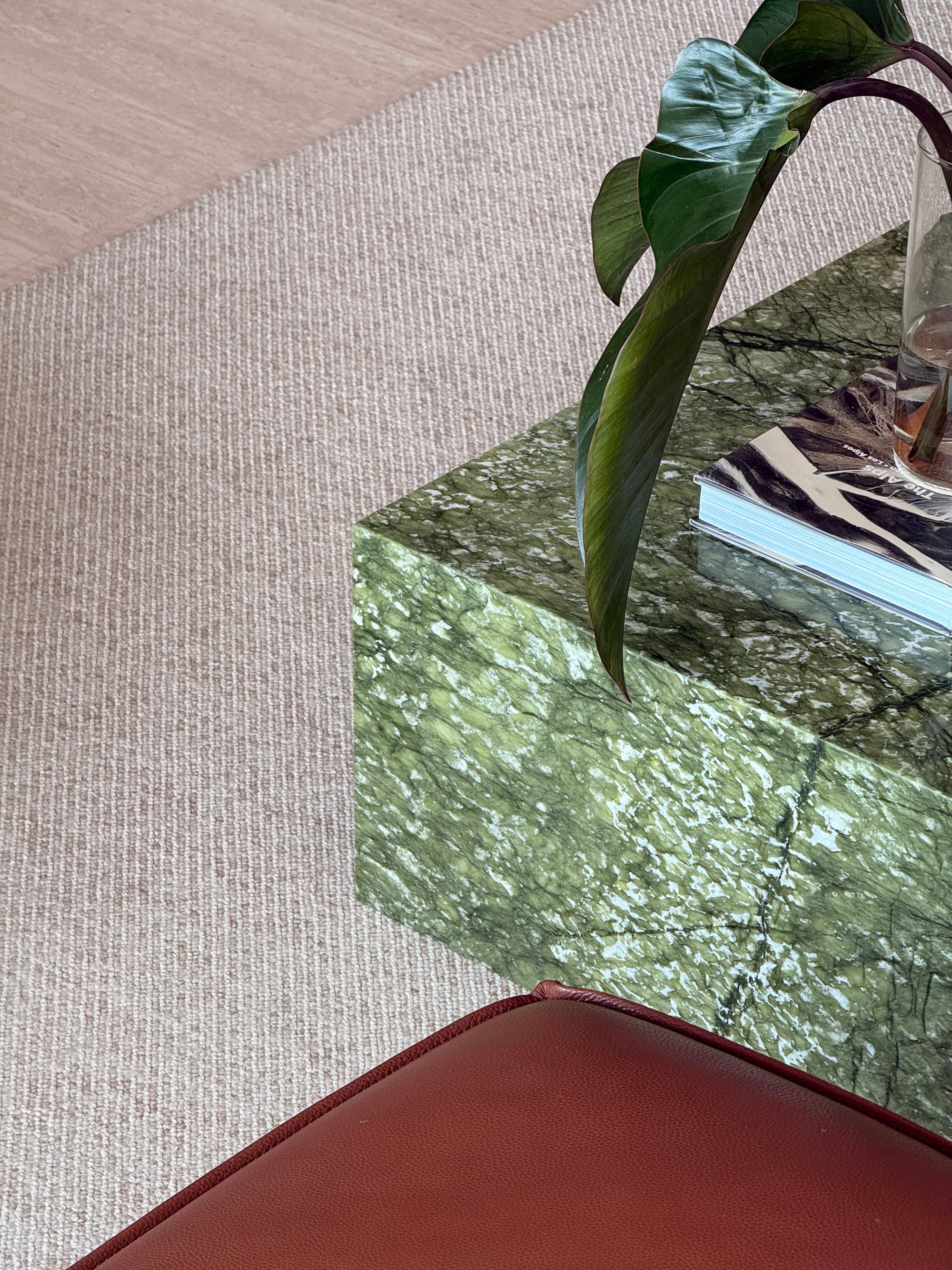 Modra Textured Rug – Diagonal Mist