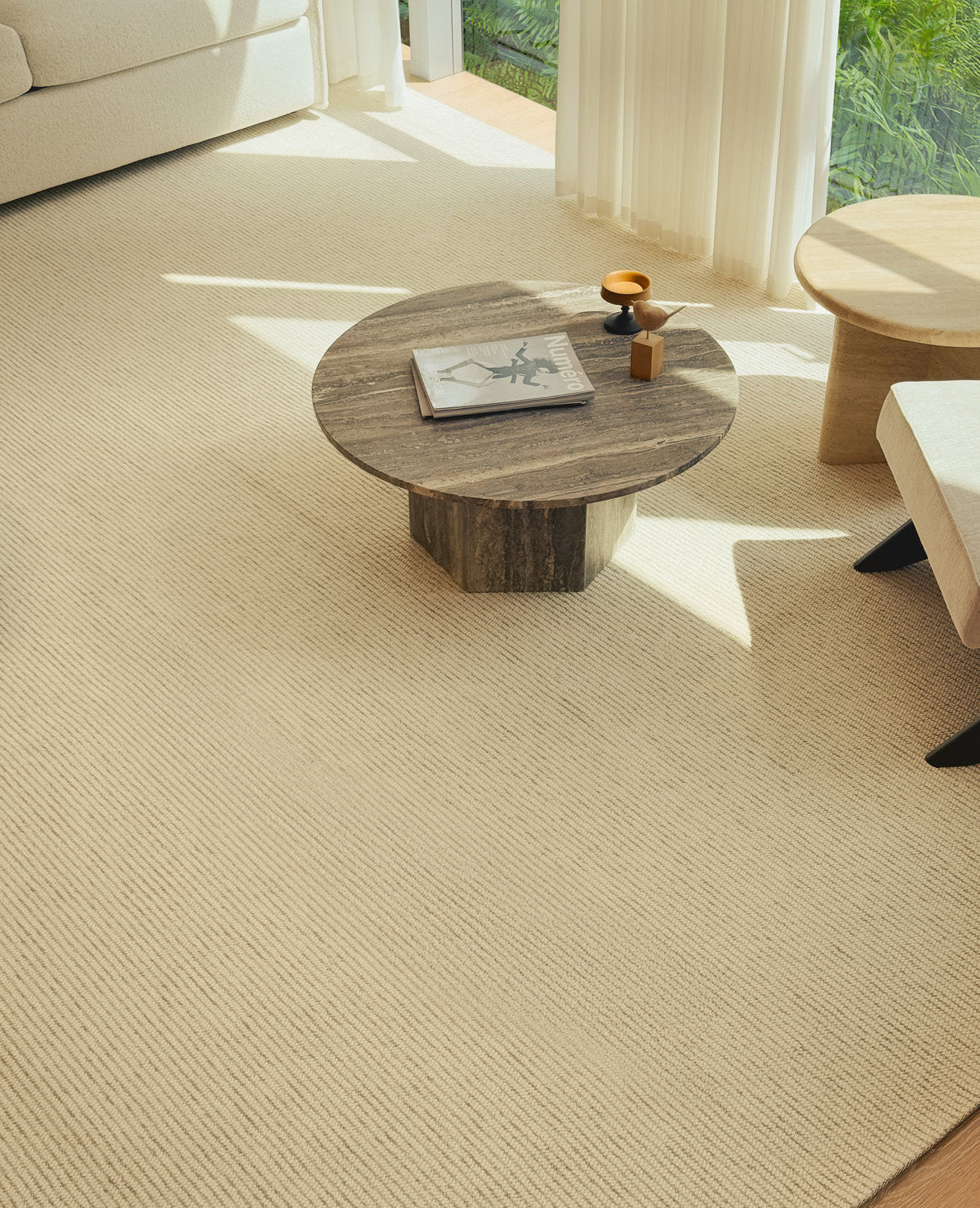 Modra Textured Rug – Dune Mist