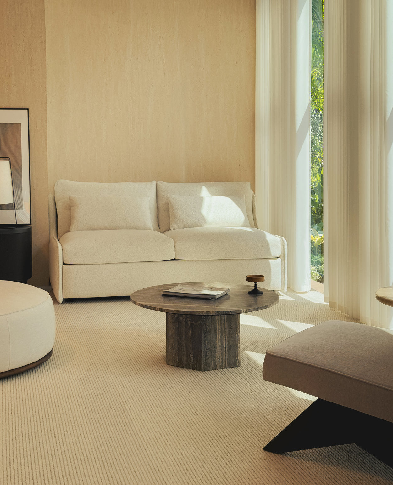 Modra Textured Rug – Dune Mist