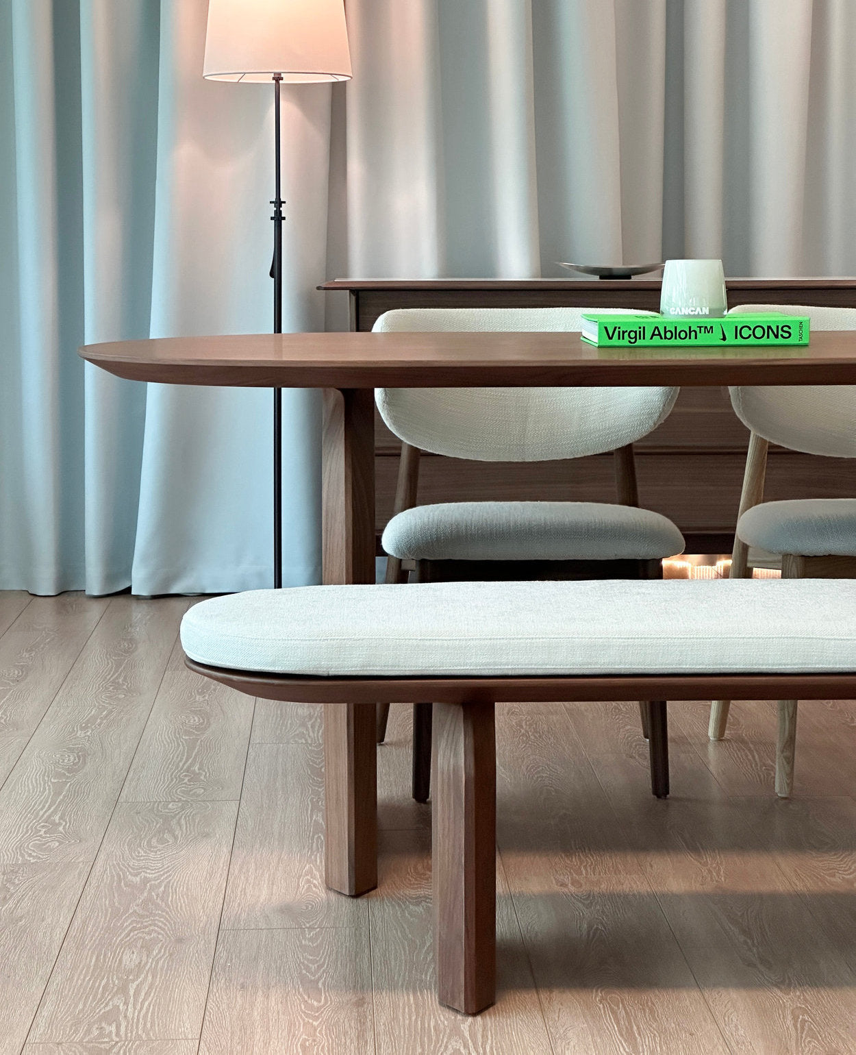 [NEW] Natalie Dining Bench - 3 colours available