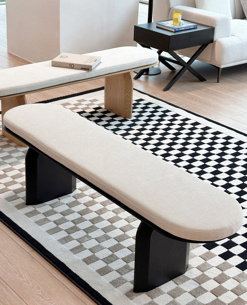 Natalie Dining Bench - Black