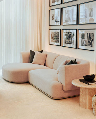 [NEW] Naven Chaise Sectional Sofa - Left Chaise