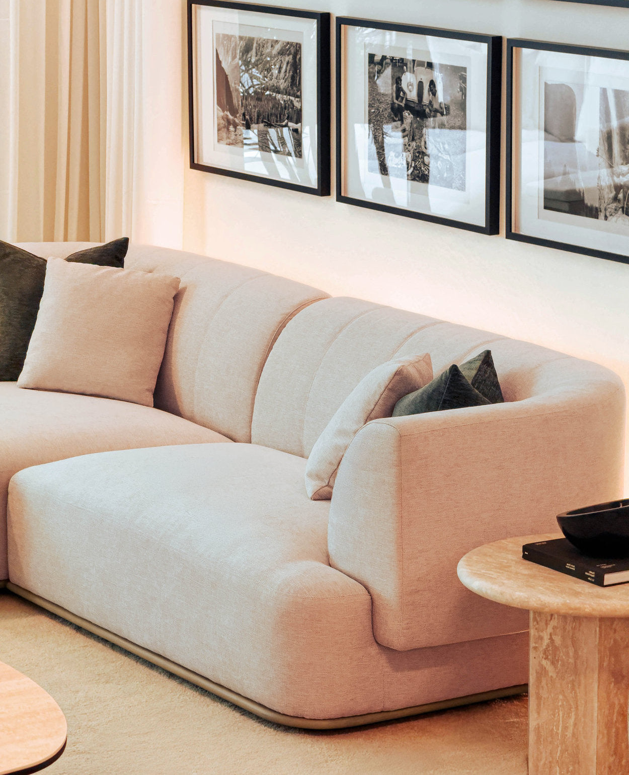 [NEW] Naven Chaise Sectional Sofa - Left Chaise