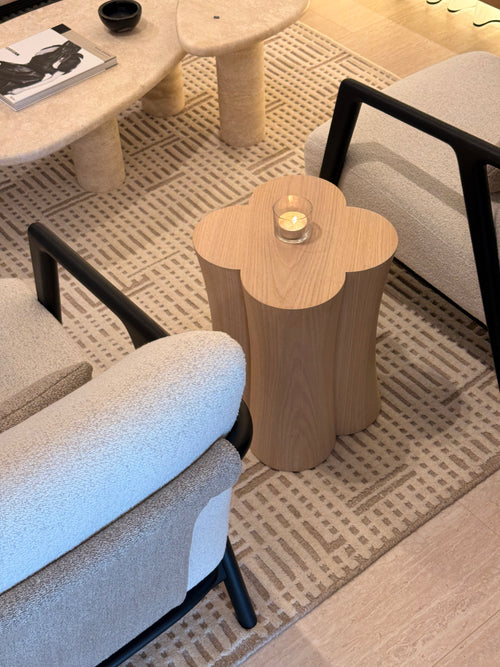 Pascal Side Table - Whitewash