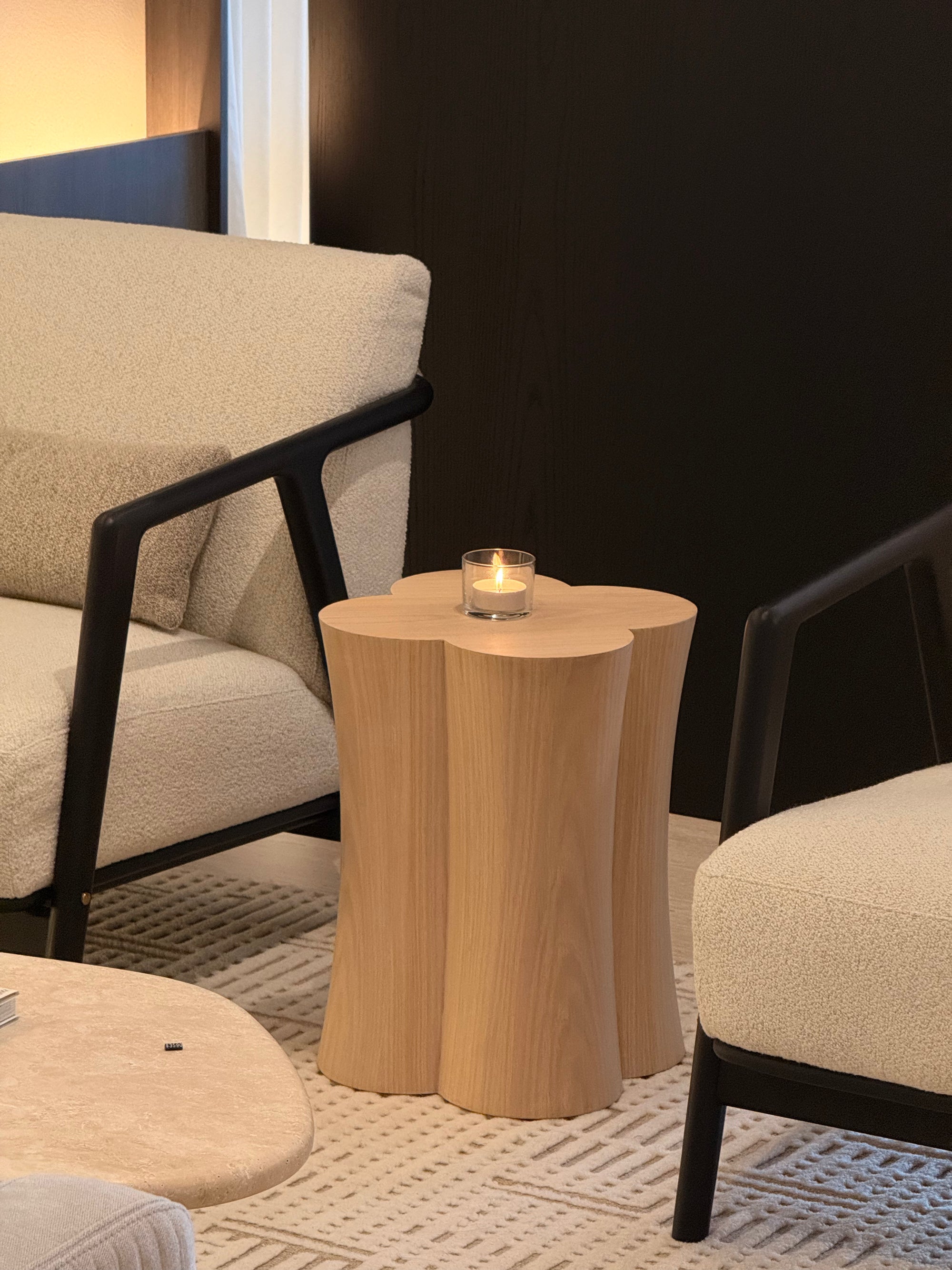 Pascal Side Table - Whitewash