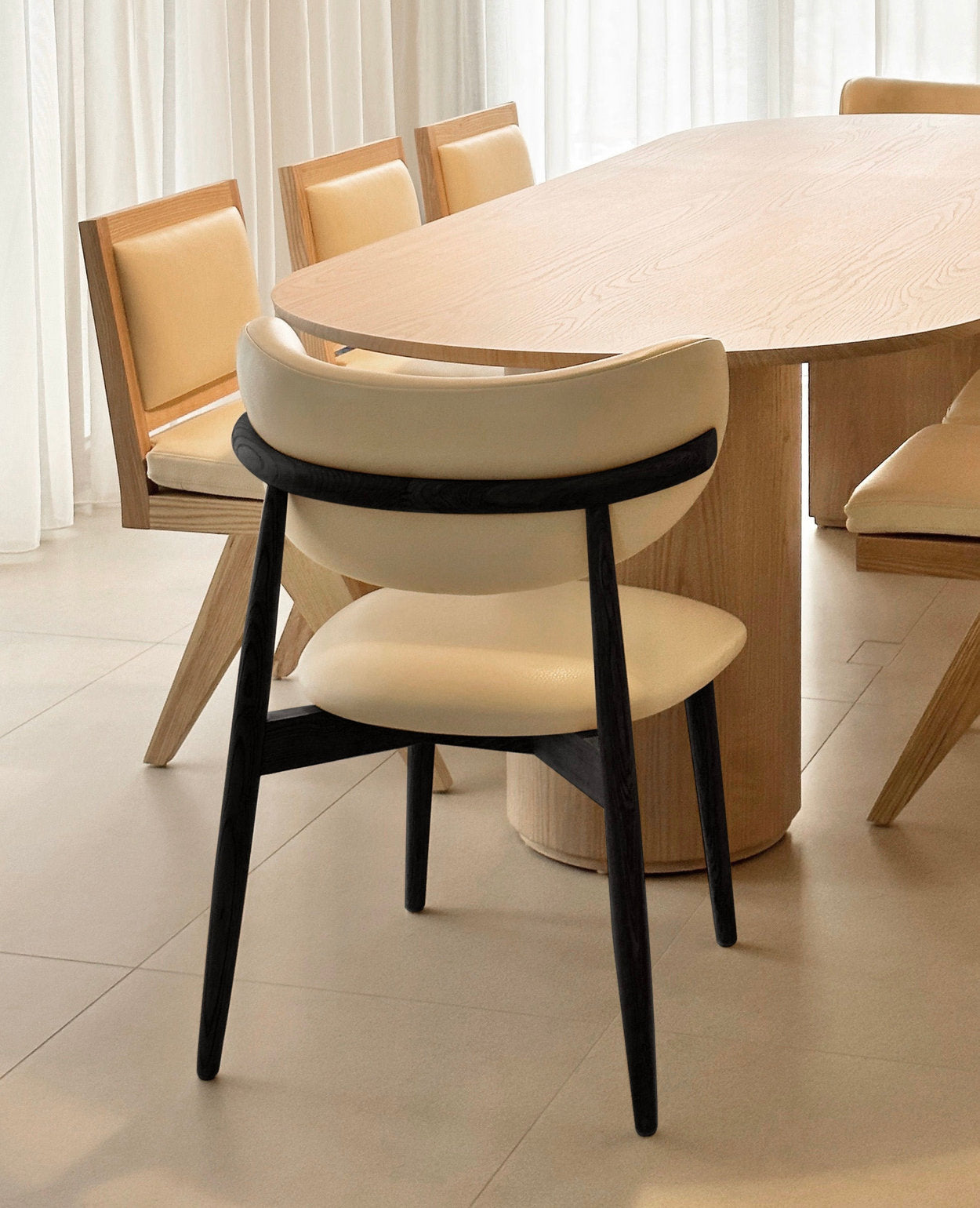 [NEW] Piper Dining Chair - Black