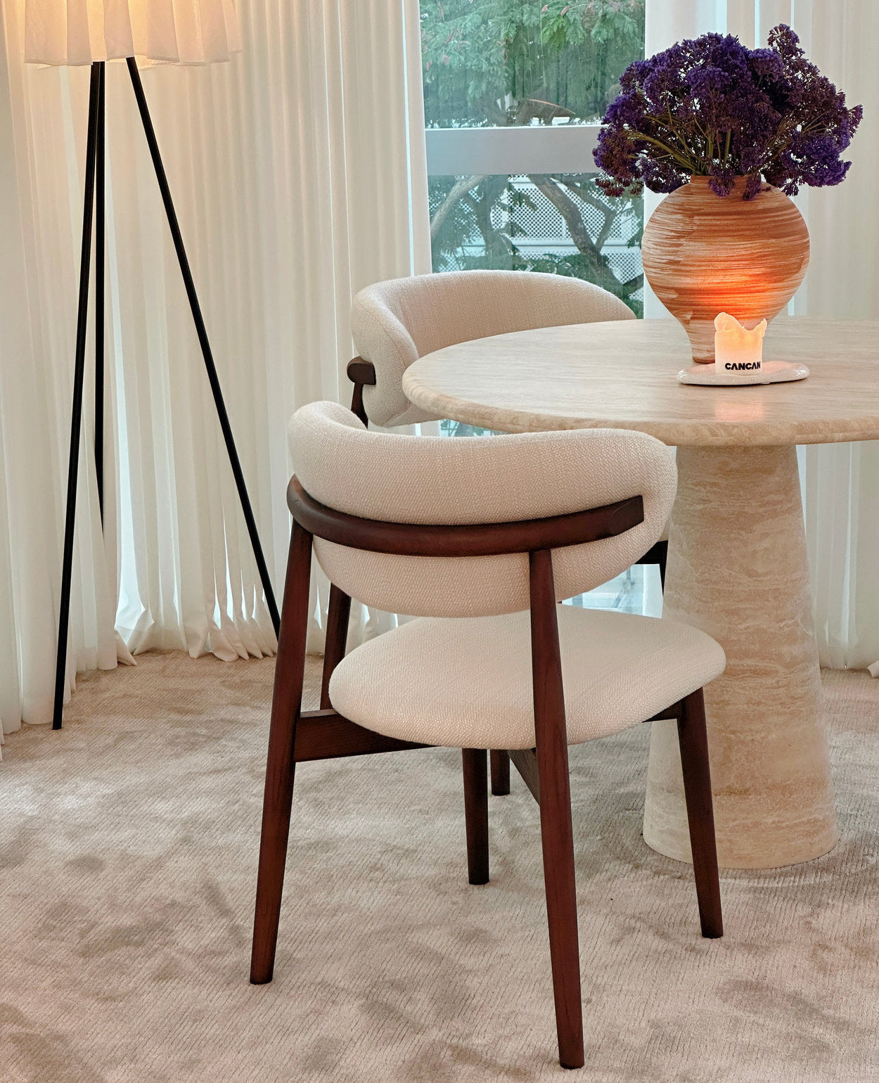 Piper Dining Chair - Walnut