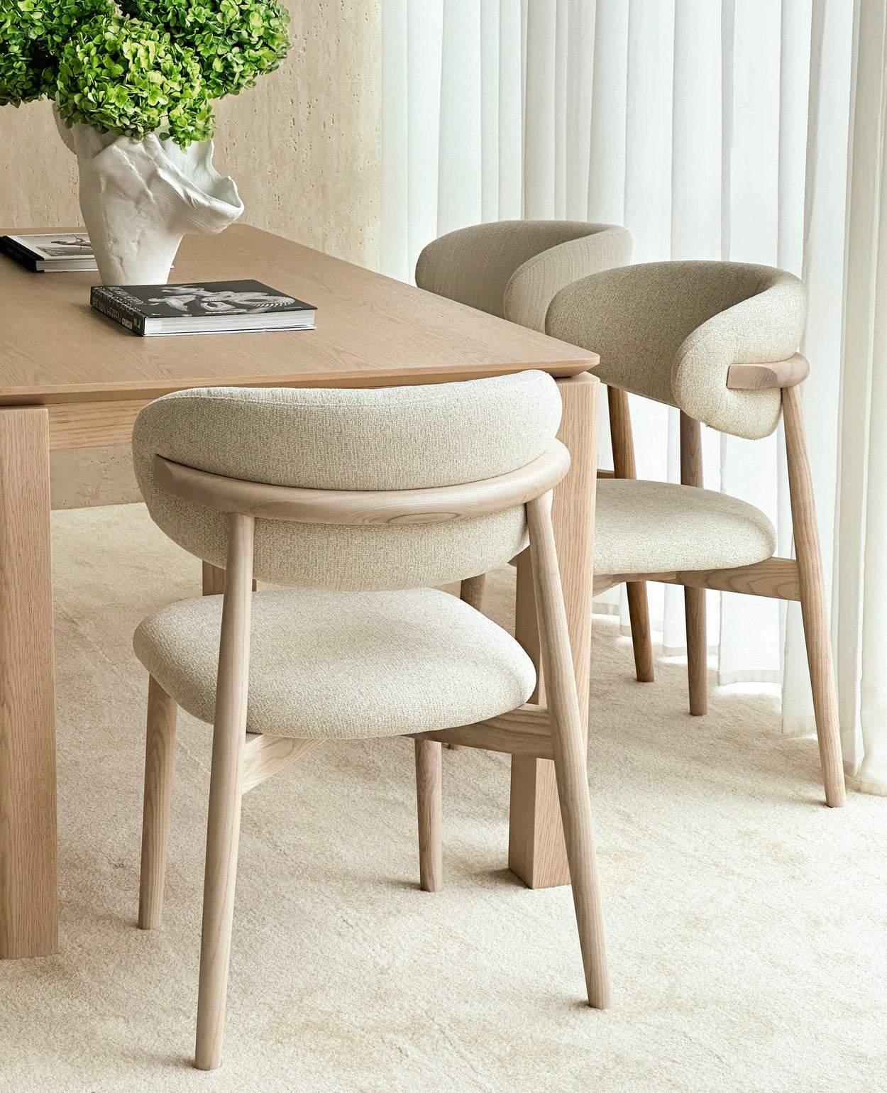 Piper Dining Chair - Whitewash