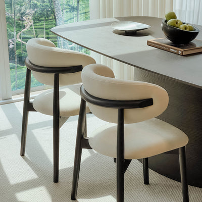 Piper Dining Chair (Black Frame)