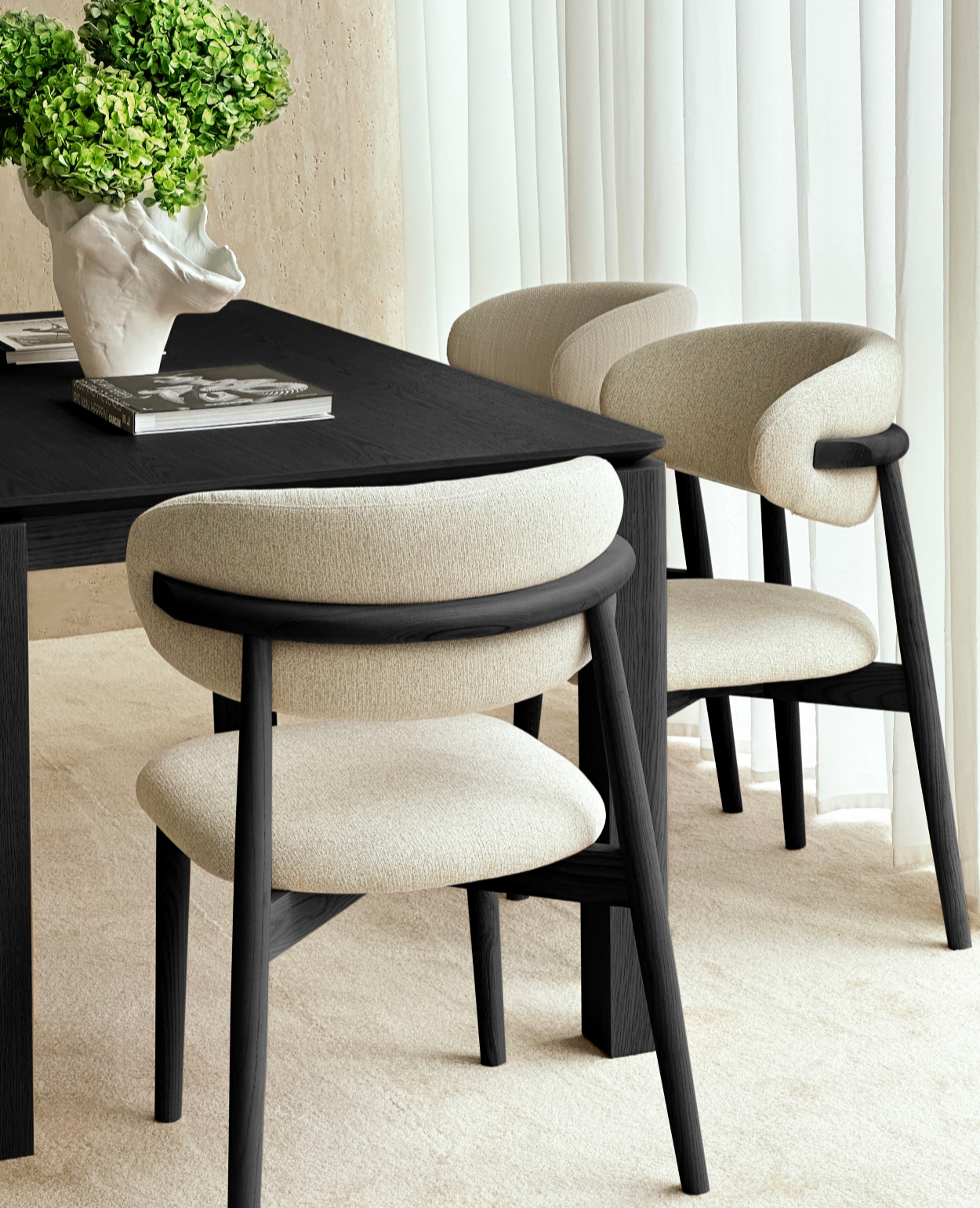 Piper Dining Chair - Black