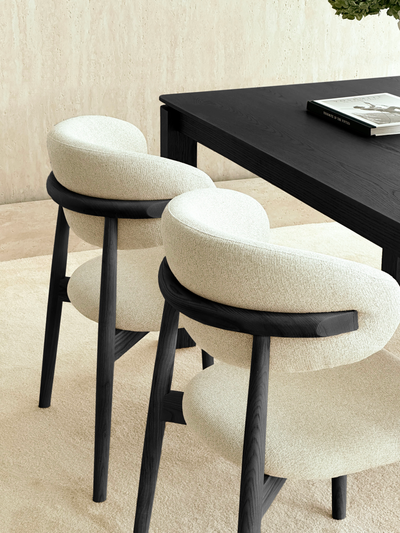 Piper Dining Chair (Black Frame)