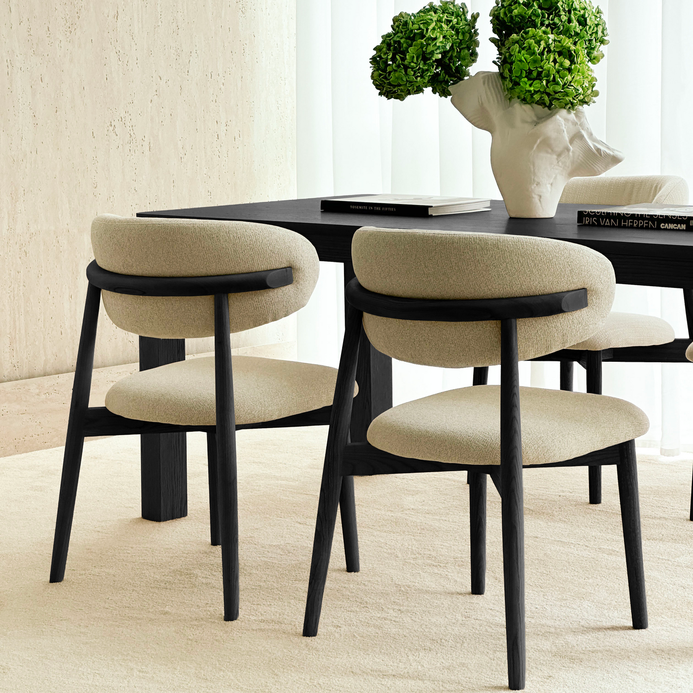 Piper Dining Chair (Black Frame)