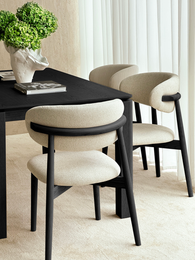 Piper Dining Chair (Black Frame)