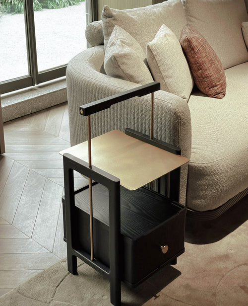 Porter Side Table - Black