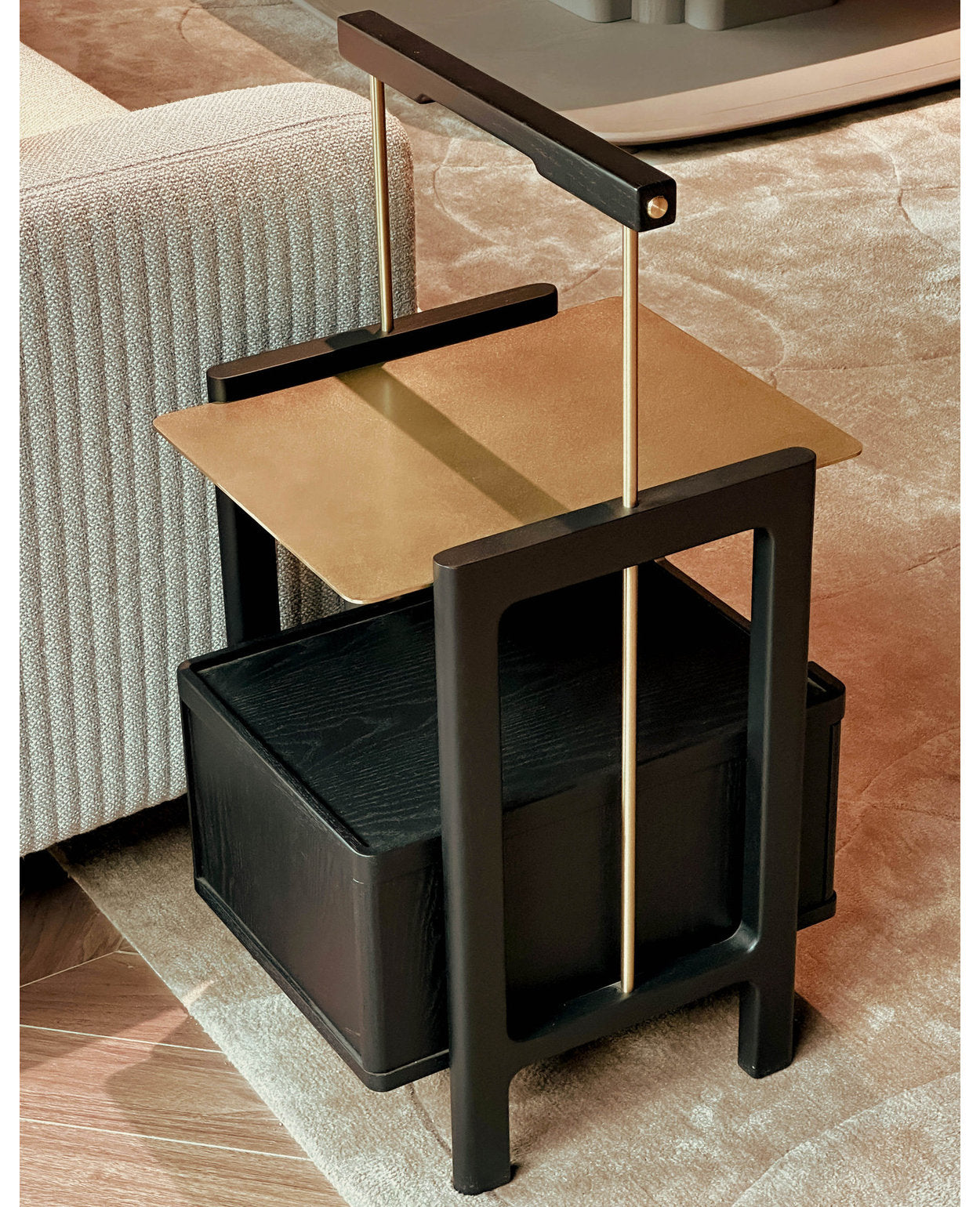 Porter Side Table - Black