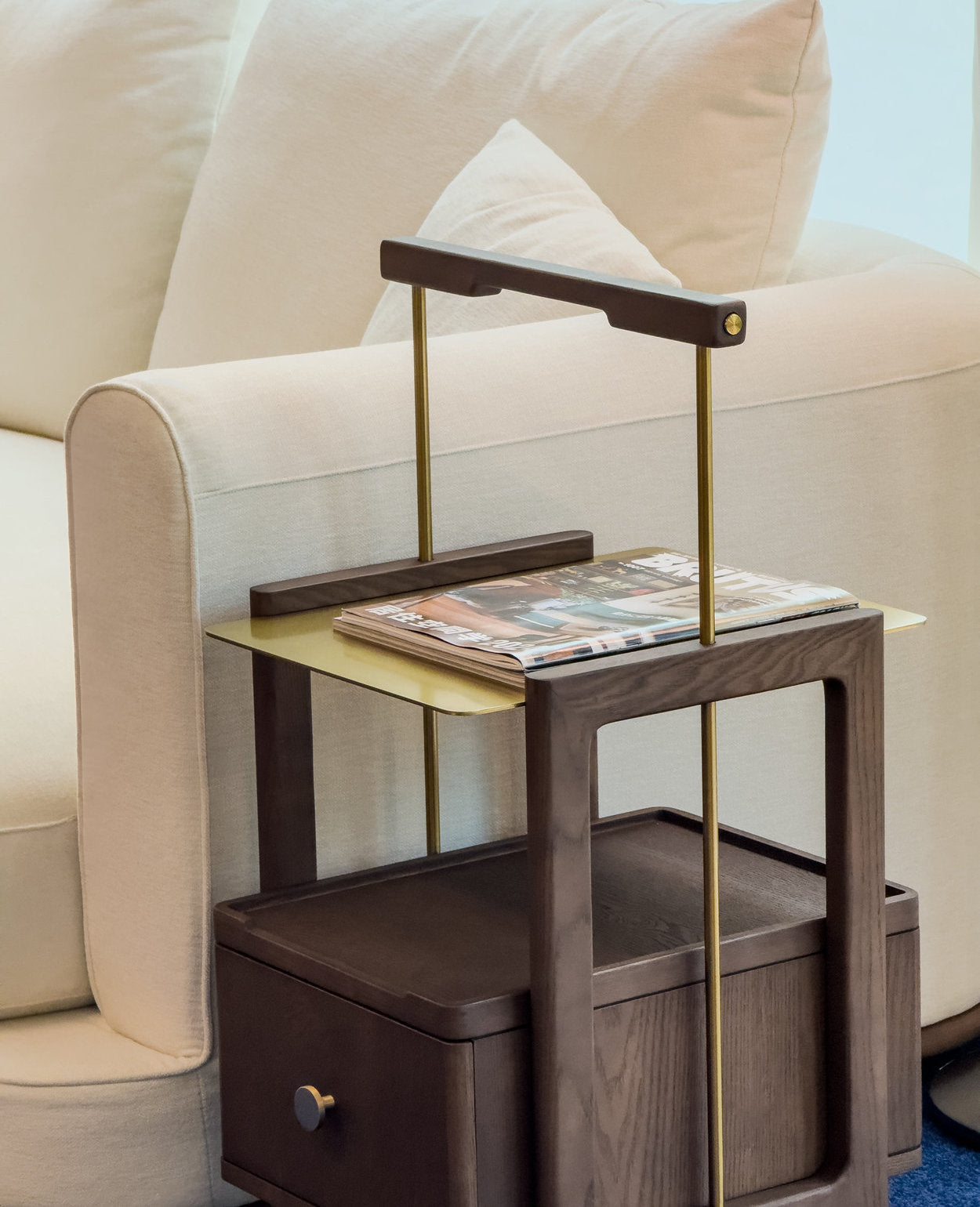 Porter Side Table - Walnut
