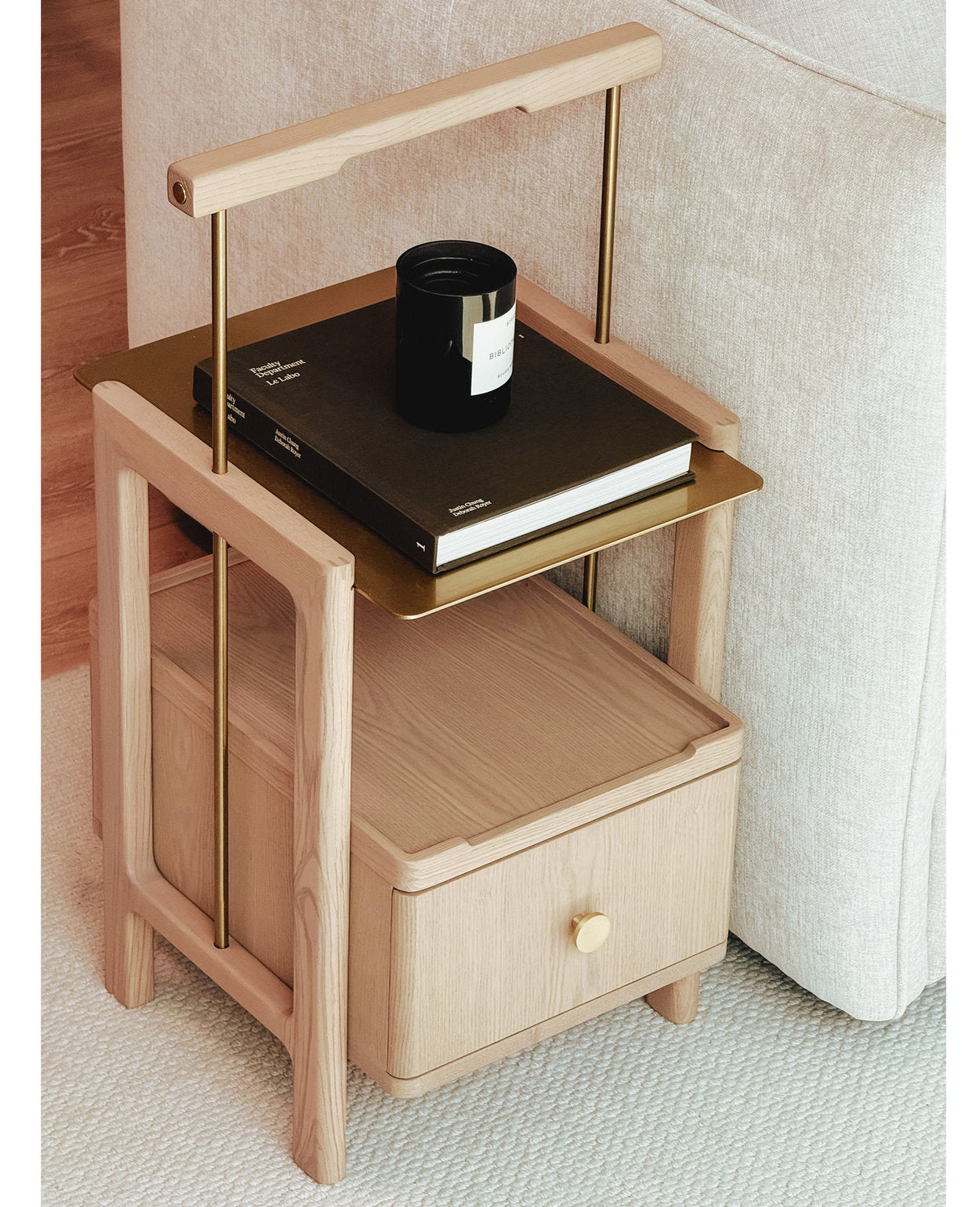 Porter Side Table - Whitewash