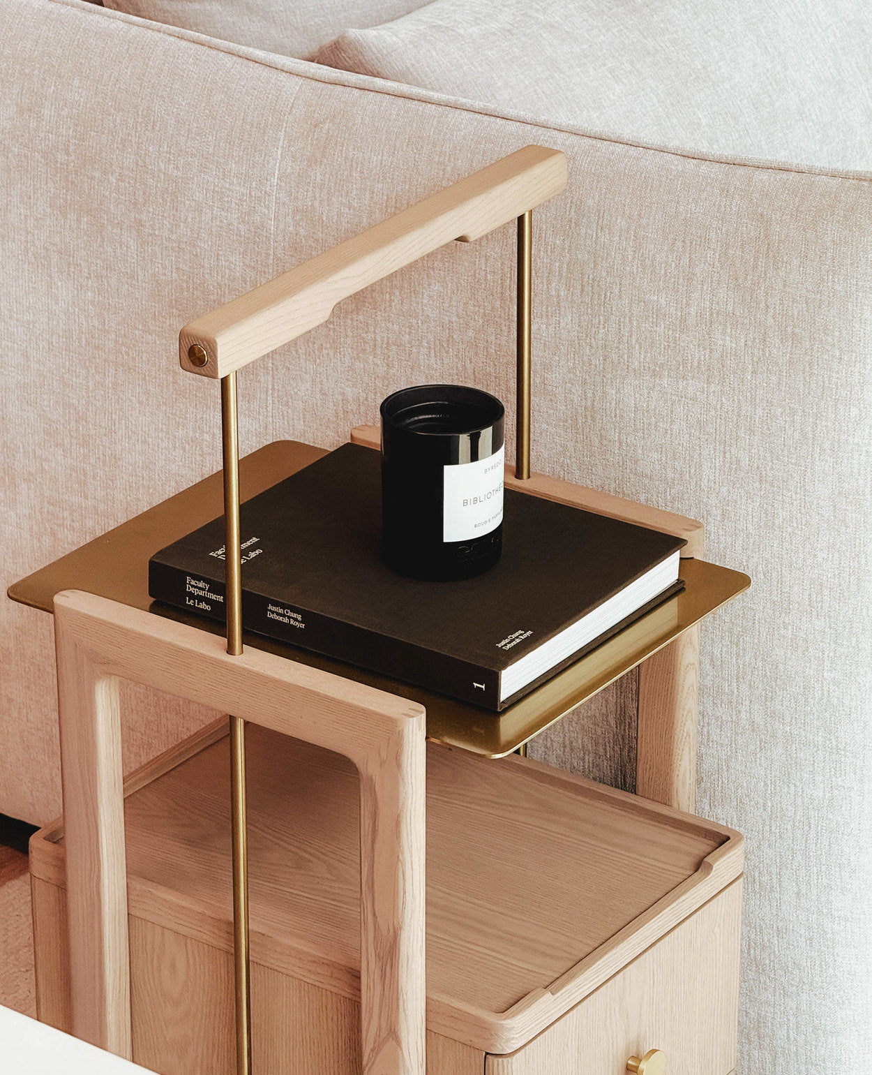 Porter Side Table - Whitewash