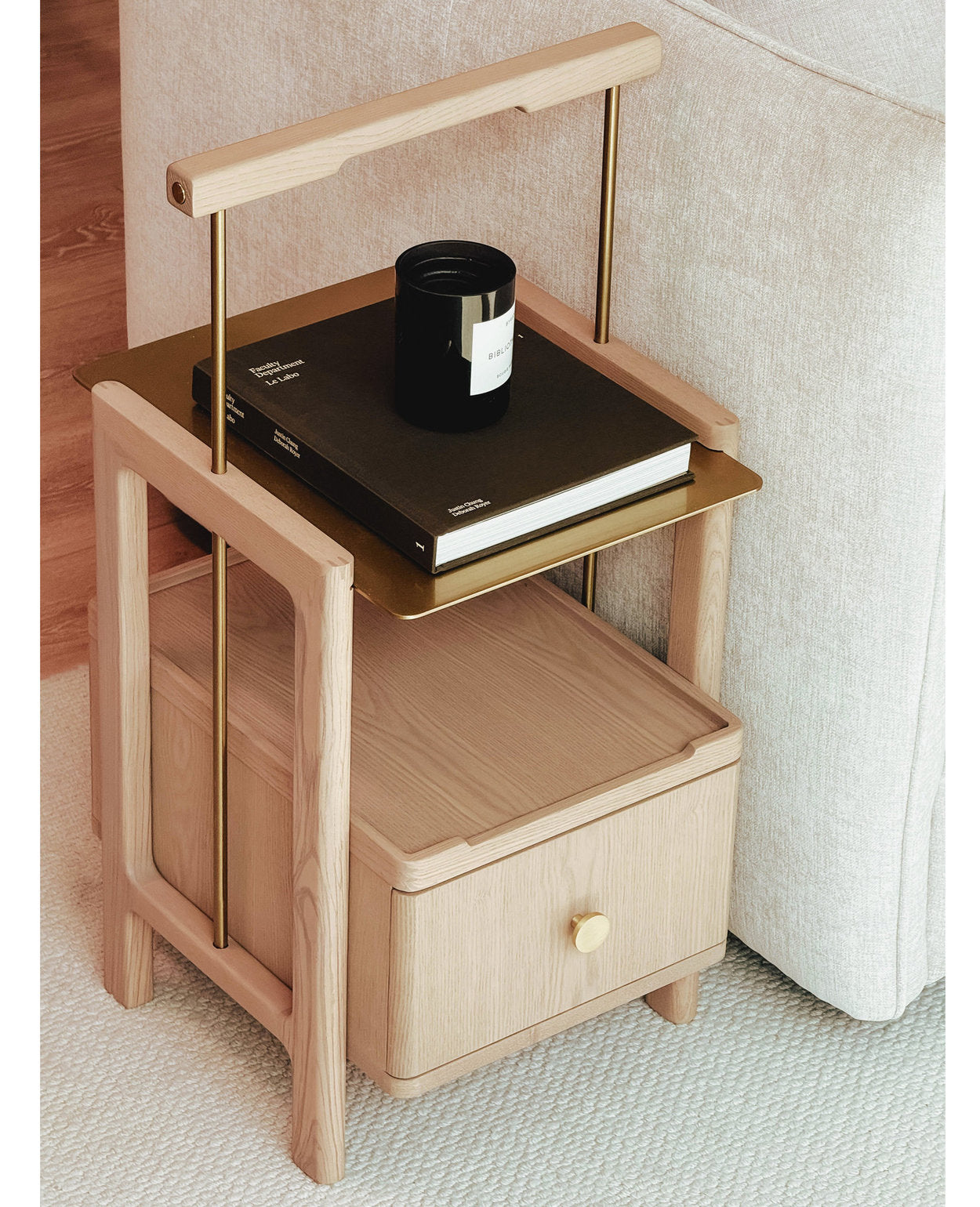 Porter Side Table - Whitewash