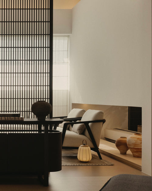 Connor Lounge Chair - Black Frame