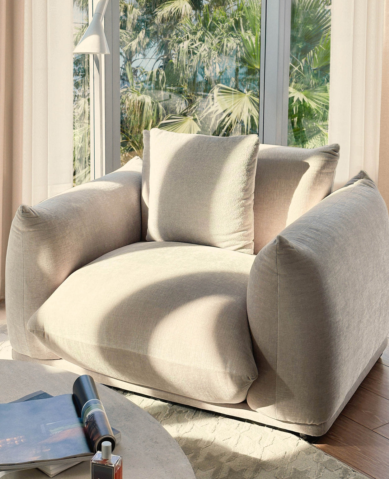 Robertson Lounge Chair - With Armrests